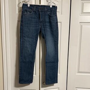 Levi's Women's Straight Jeans in Deep Blue